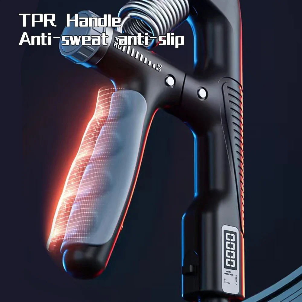 Grip Strength Trainer Sport Hand Strengthener Adjustable Forearm Trainer Forearm Finger Exerciser For Muscle Building 250910