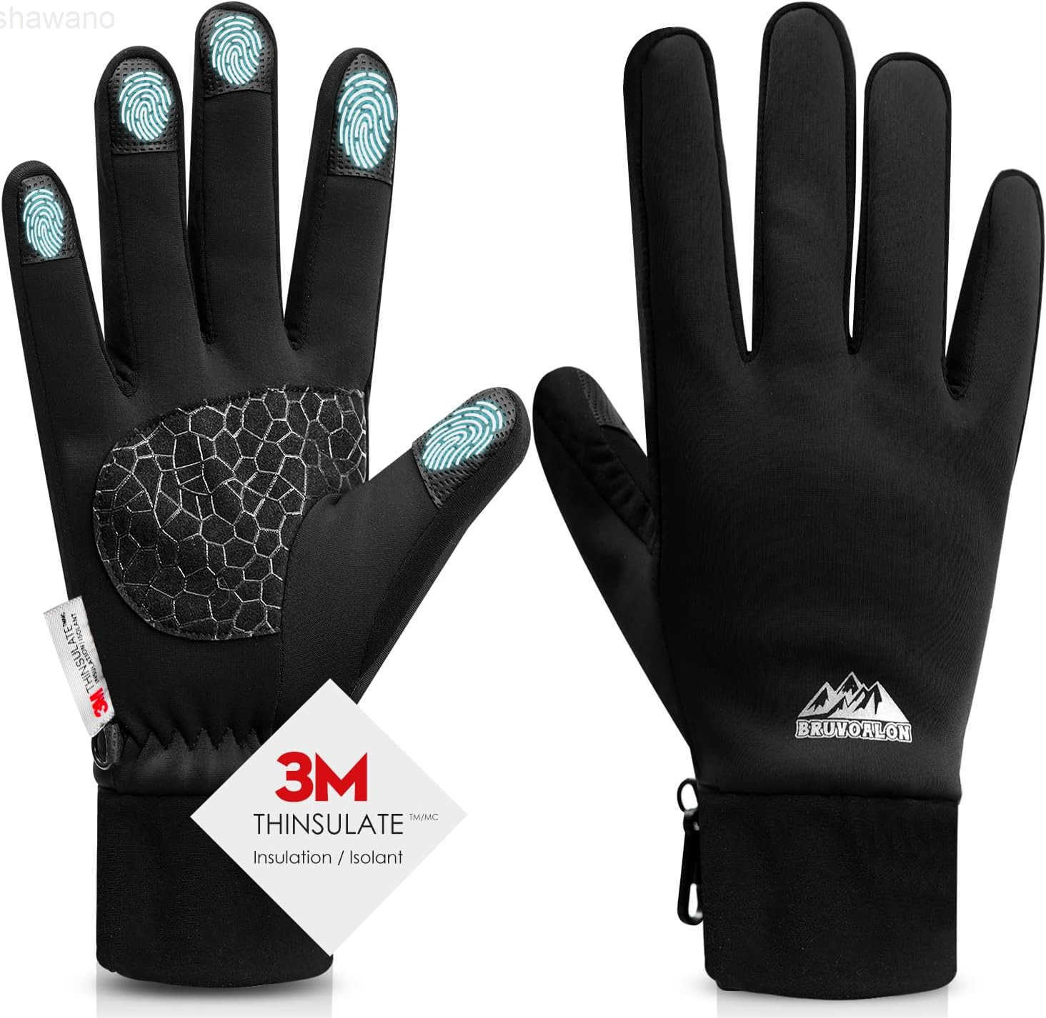 Winter Gloves for Women Men 3M Thermal Insulation Lycra Fabric Windproof Touchscreen AntiSlip Cold WeatherW250911