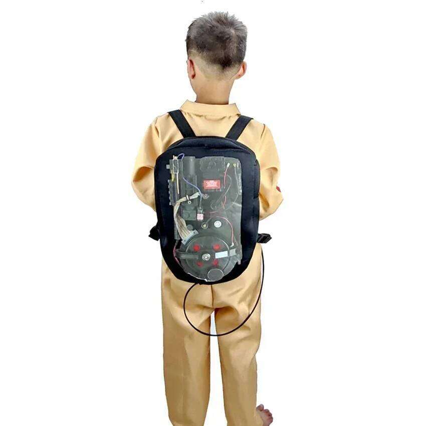 Ghostbusters Bewapening Kostuum Halloween Kostuums Voor Kinderen Speelgoed Jumpsuit Anime Cosplay Ghostbusters Outfit Tas Carna