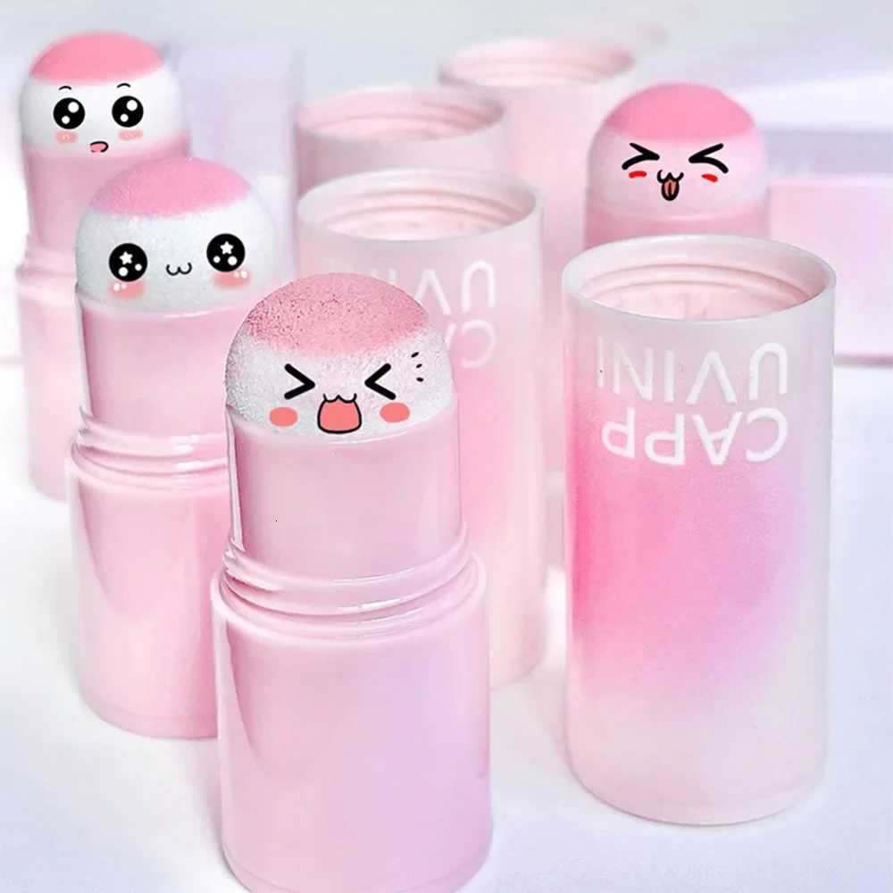Natural Pink Color Cappuvini Blusher Stick Face Blusher Patting Powder Blusher for Cheeks Cute Korean Style W250911