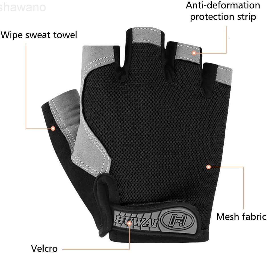 Cycling Gloves for Men Women Bike Gloves Half Finger Road Bike MTB Gloves AntiSlip ShockAbsorbing Glove for Fitness Cycling Outdoor SportsW250911