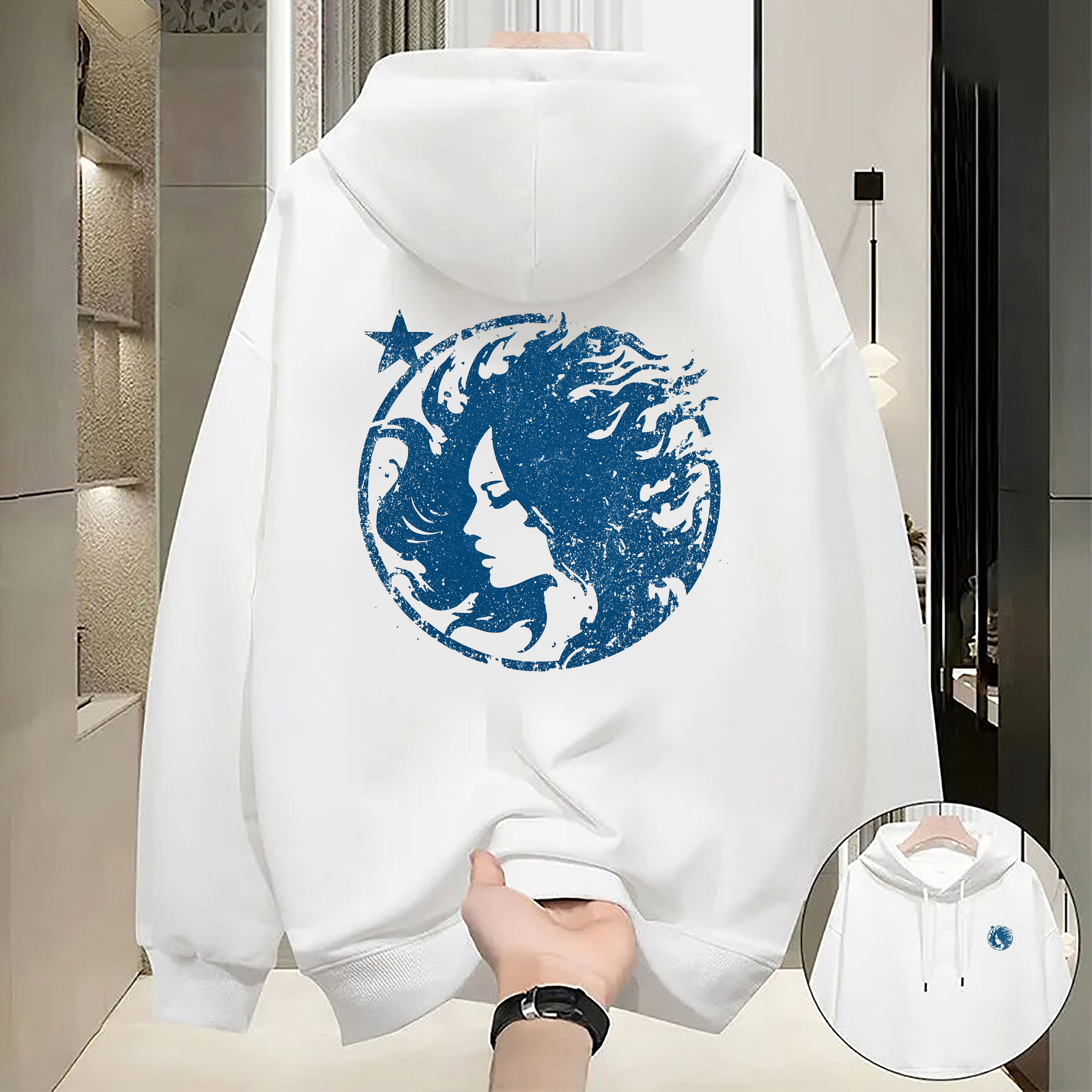 Designer Men's Hoodies Luxury Brands Casual Memories Collection Zip Up Hoodie Grunge Streetwear Sweatshirt Men Top Goth Oversized Women Clothing