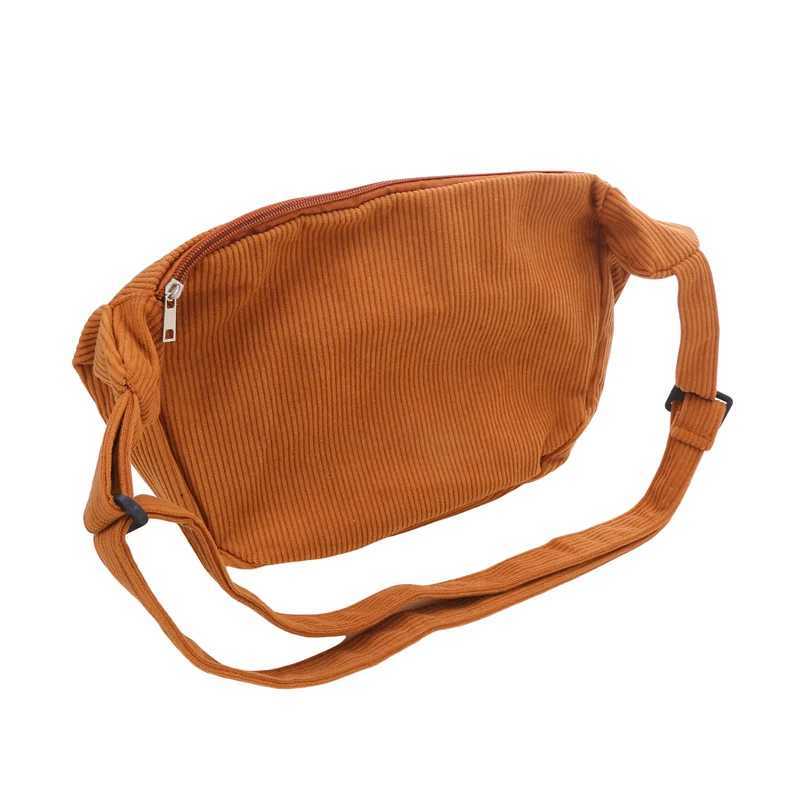 Corduroy Shoulder Bag Minimalist Crossbody Bag Womens Handbags Fashion Fabric Underarm Bag Solid Color Zipper Female Handbag Z250911