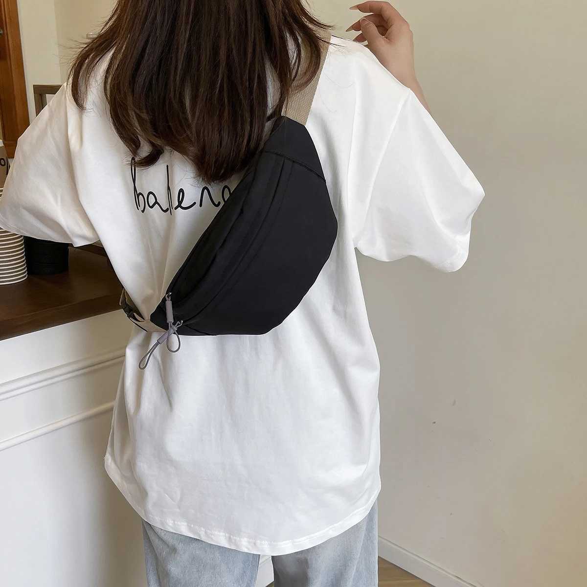 Fanny Pack Half Moon Womens Chest Bag Large Capacity Sling Bags Crossbody Bag Multifunctional Waist Bags Travel Z250911