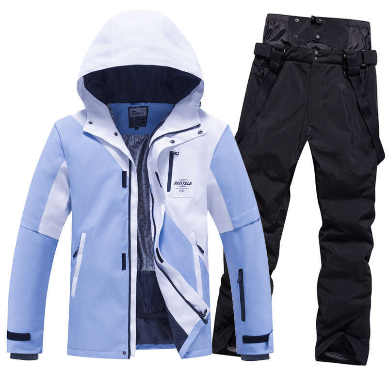 New Windproof Waterproof Thickened Men's Women's Workwear Suits For Outdoor Mountaineering And Skiing Clothes