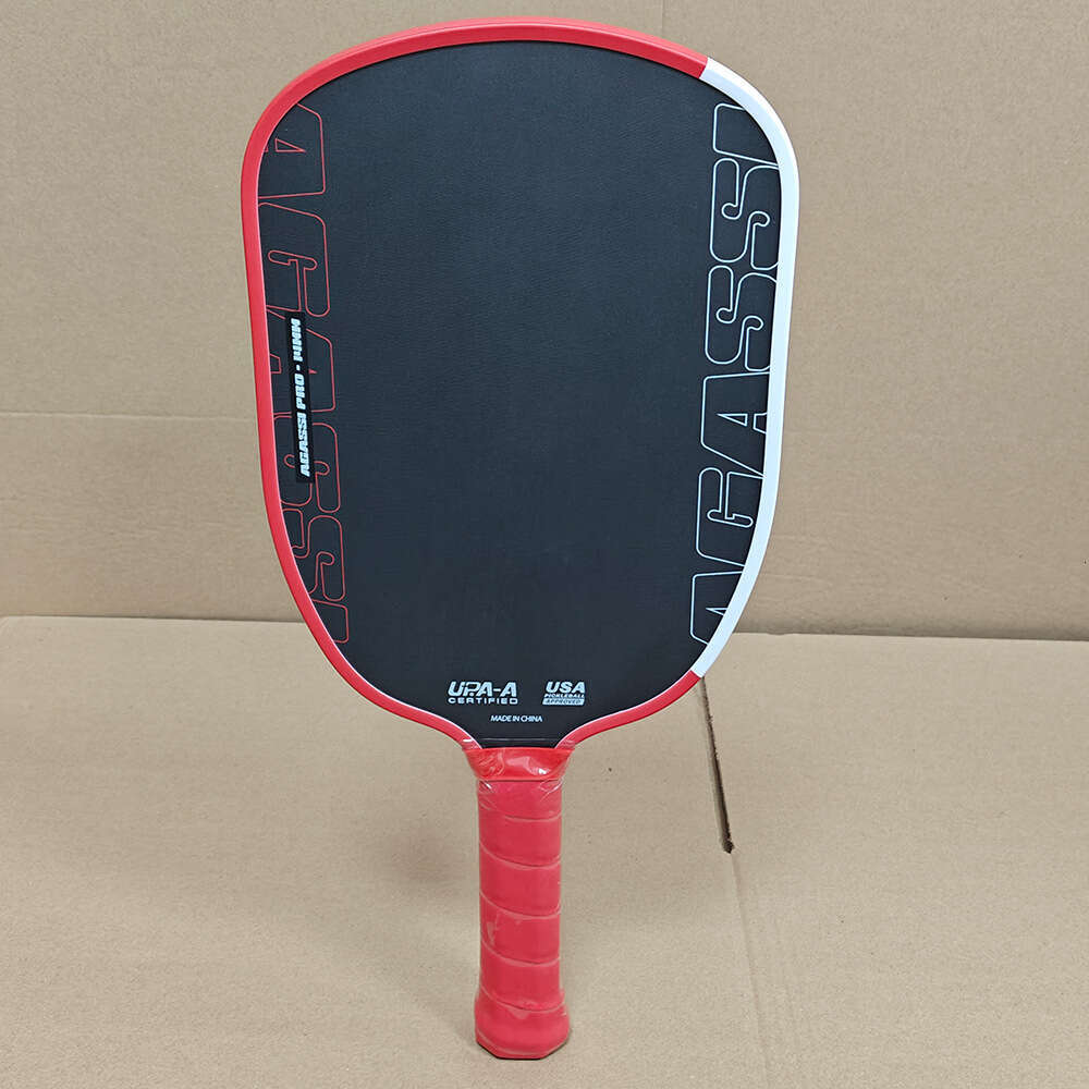 Agassi Pro IV 16mm /14mm Pickleball Paddle OEM Gen 4 TFP Foam Core T700 Carbon Fiber Pickleball Rackets Increases Spin & Power