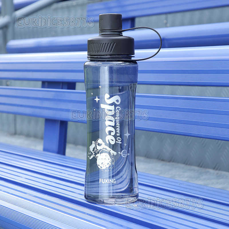 Sports Water Cup Outdoor Large Capacity Direct Drinking Summer Mens and Womens High Temperature Resistant Space Anti Drop Leak Proof Plastic H250911