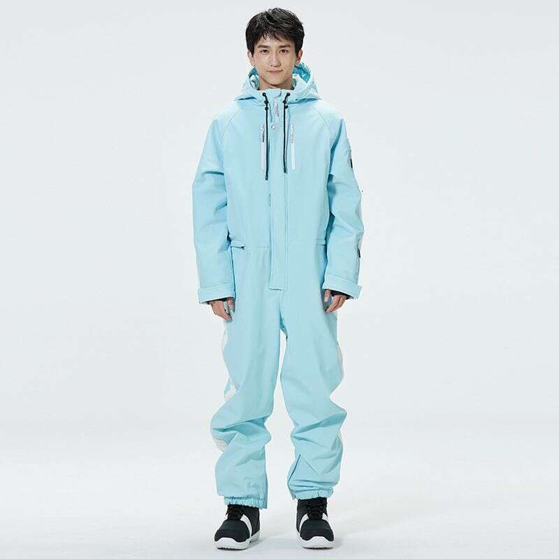 Ski Suit Set One-Piece Adult Windproof Waterproof Warm Outdoor Gear Snowboard Jacket