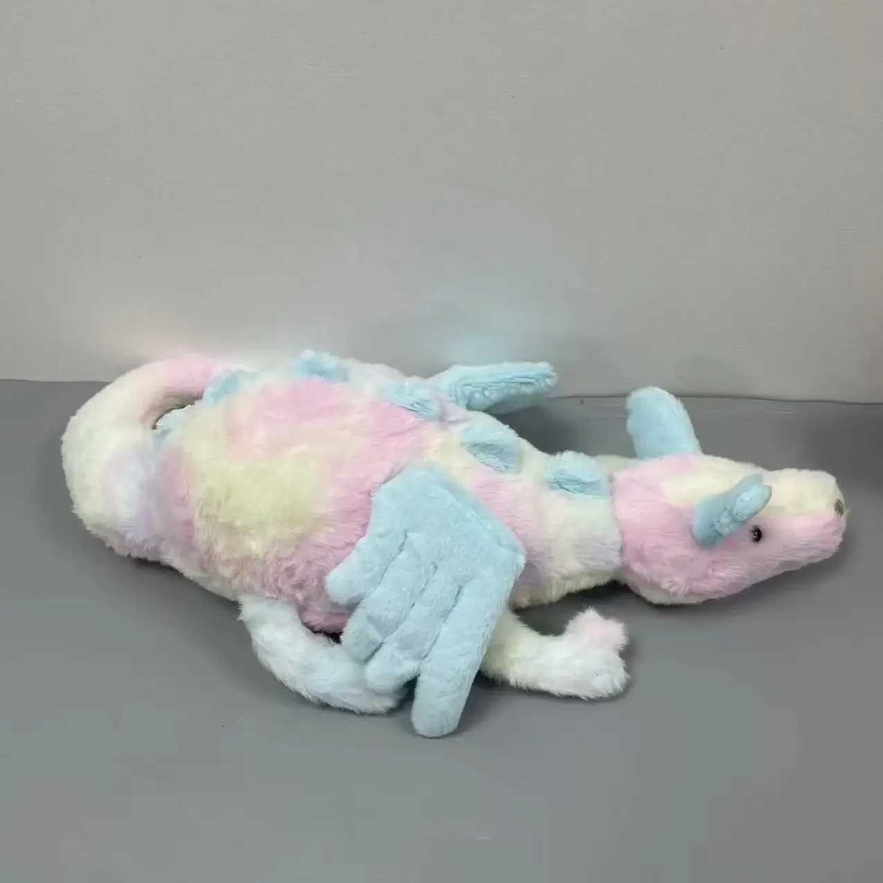 New Dragon Dolls Toys 50cm Rainbow Dragon Match to Calm Cats and Dogs Pets Soft and Comfortable Pillow Holiday Gifts