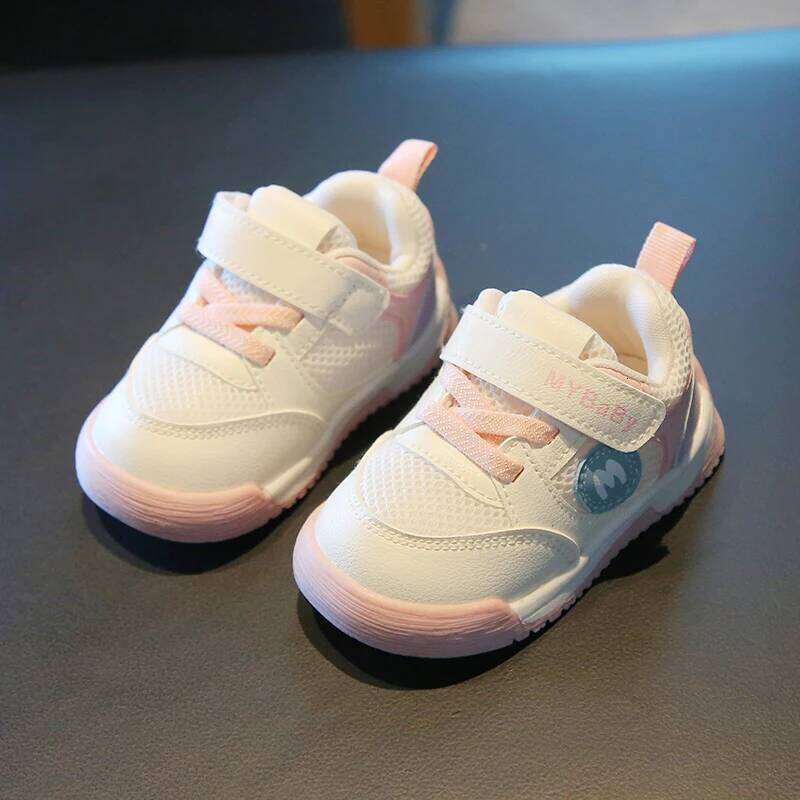 Baby Boys Girls 2024 Fall New Walking Shoes Casual Fashion Sports Wind Soft Bottom Non-slip Sneakers
