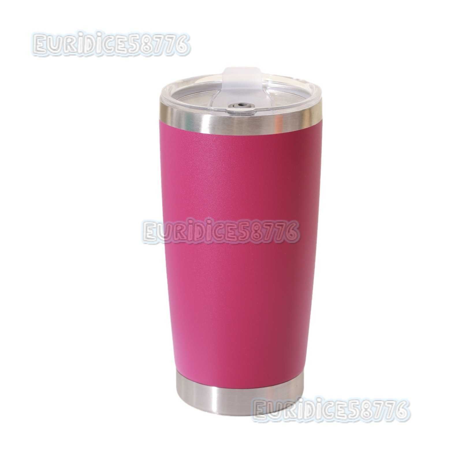 20oz Car Cup 304 Stainless Steel Insulated Cup Portable Gift Cup Large Capacity Car Ice Cup H250911