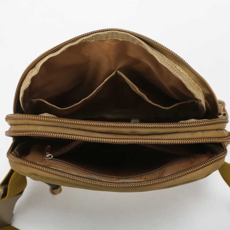 Tactical Molle Chest Bag Belt Waist Bags Outdoor Camping Sport Phone Pouch Climbing Cycling Pocket Hunting Multiple Fanny Pack Z250911