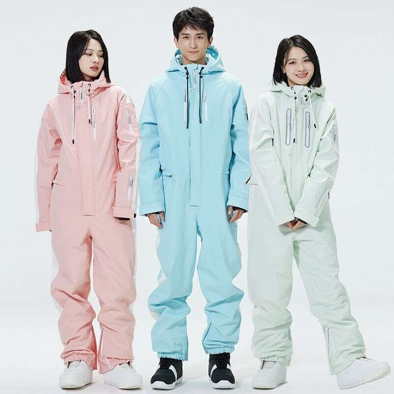 Ski Suit Set One-Piece Adult Windproof Waterproof Warm Outdoor Gear Snowboard Jacket