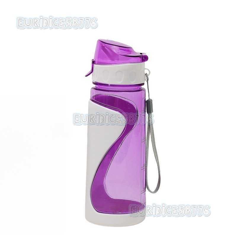 Travel Cup Sports Space Cup High Appearance Bottle Doublelayer Plastic Cup Water Cup Summer Water Bottle H250911