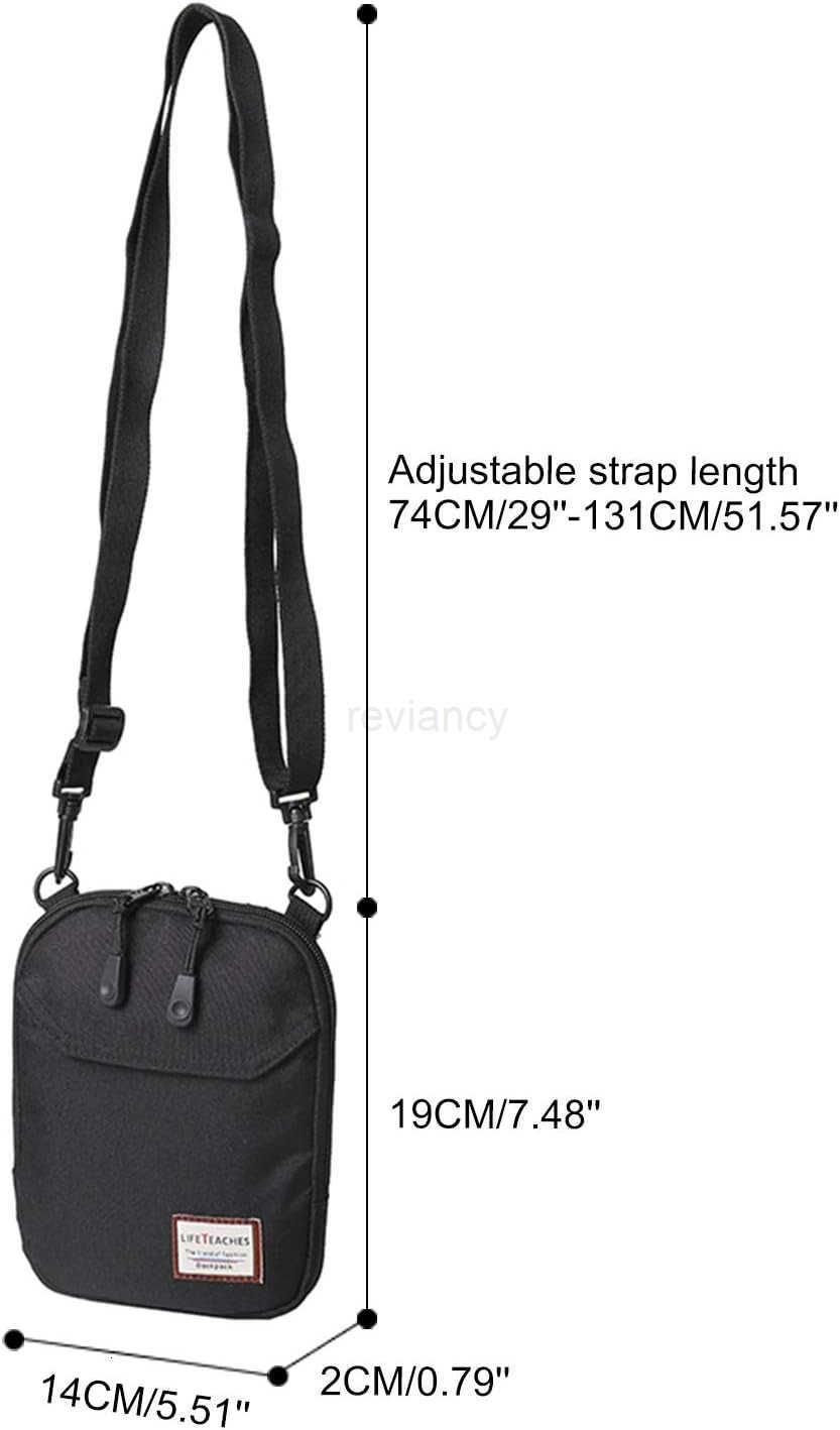 Small Crossbody Bag for Men Mini Messenger Bag Shoulder Bag for Phone PassportW250911