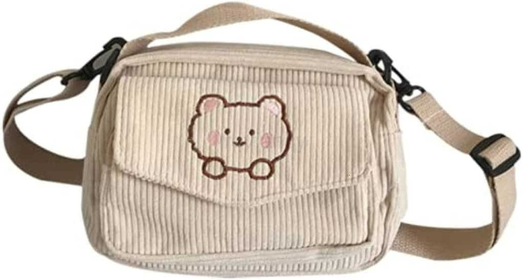 Purse Crossbody Bag and Wallet Corduroy PurseW250911