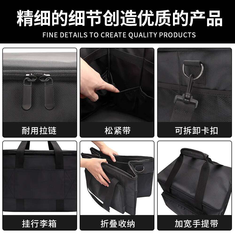 Large Capacity Hair Scissor Comb Fold Bag Hairdressing Tools Storage Pouch Salon Haircut Case Suitcase Organizer