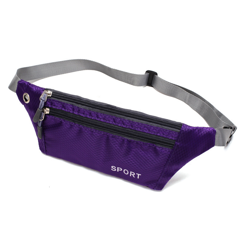 Luxury Bag New Close Fitting Waist Designer Bag Bag Oxford Cloth Men And Women Mobile Phone Free Shipping Bag Outdoor Sports Running Lightweight Waist