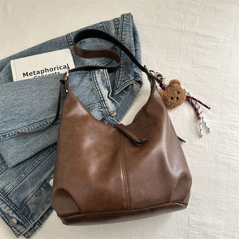 Trendy Melad Style Large Capacity Underarm 2025 Winter New High-Value Single Designer Bags Shoulder Crossbody Commuter Tote Bag