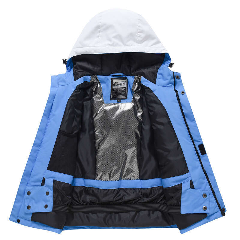 Children's Ski Suits For Girls Boys 2 New Outdoor Single And Double Board Waterproof Jackets With Thick Warm Quilted Tops