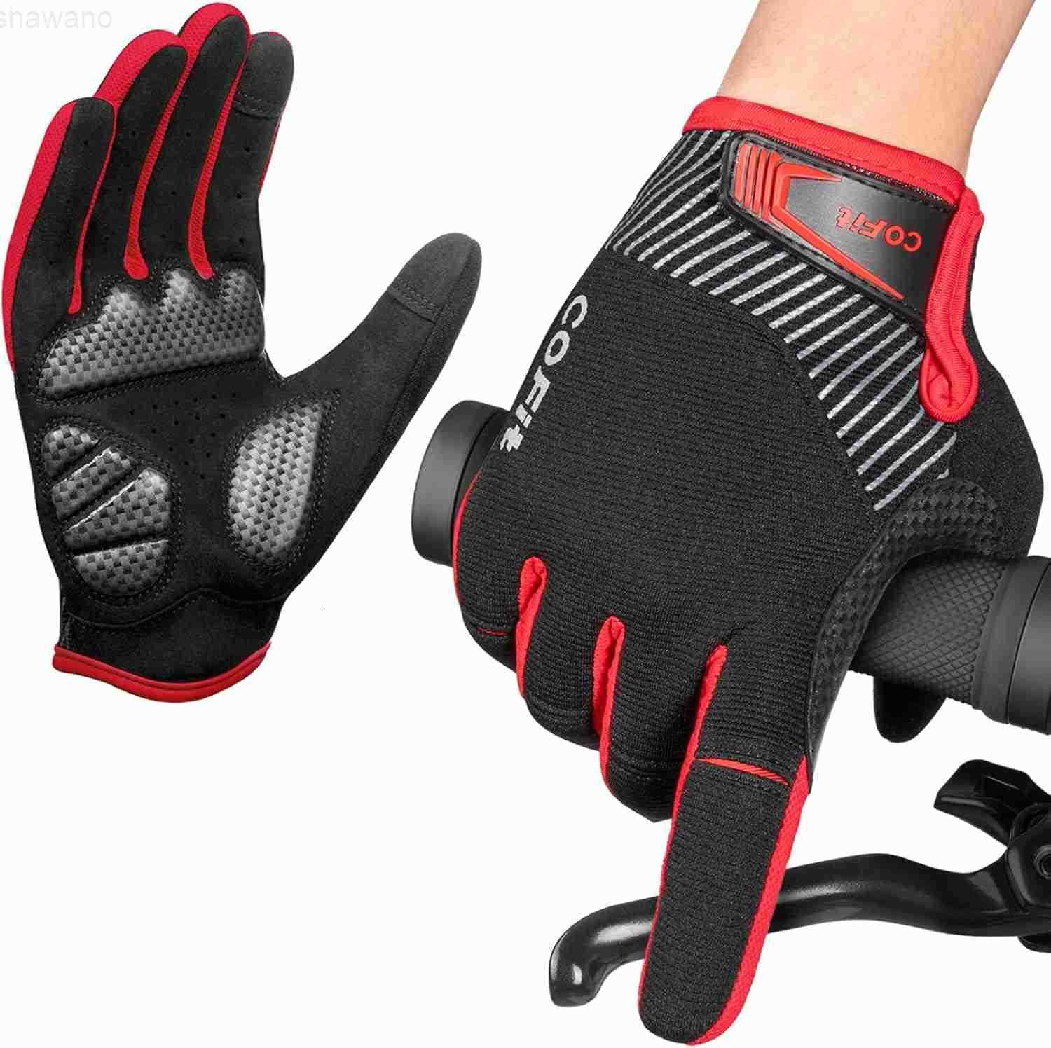 Cycling Gloves for Men Women Touchscreen Breathable Gloves Mountain Bike Gloves for BMX ATV MTB Riding Road Racing Bicycle Climbing BoatingW250911