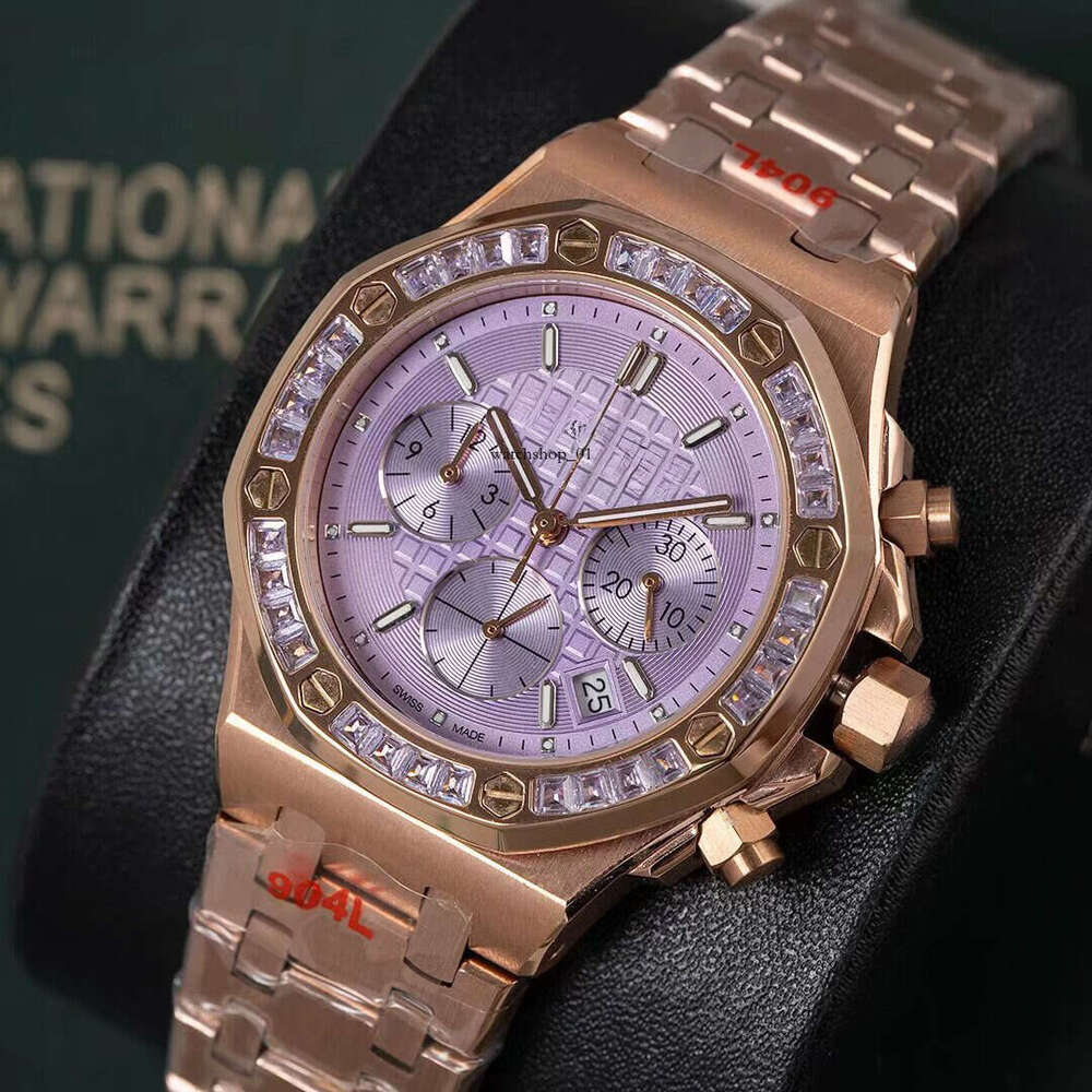 Mens Designer Super Quality Top 40MM Rose Gold Day Dat ARF Factory Automatic nical Watch 904L Stainless Steel Sapphire Waterproof 100 Meters Watches Men