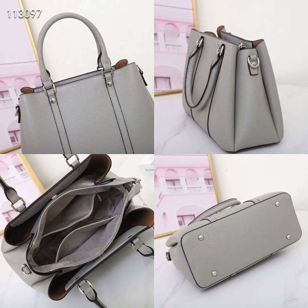 New Genuine Tote Bag Large Cow Leather Handbag Women Fashion Ladies Cowhide Shoulder Or Crossbody Bags