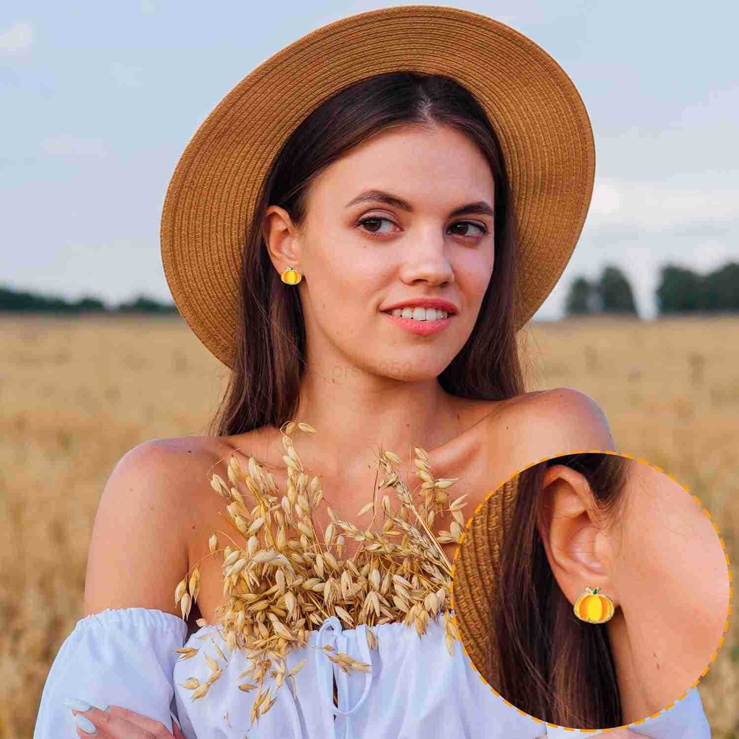 72 Pairs Fall Halloween Holiday Earrings for Women Thanksgiving Christmas Dangle Earrings Variety Pack Cute Holiday Earring Bulk for Women Teacher Par