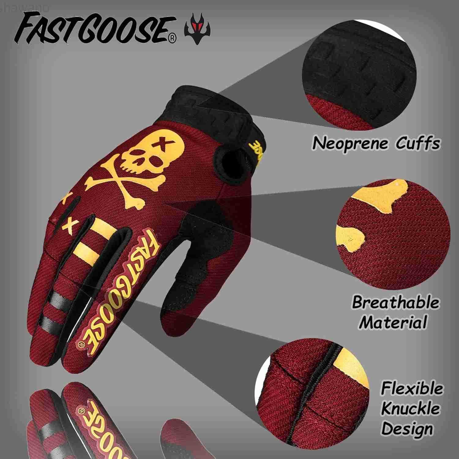 Bike Motorcycle Gloves Motocross Motorbike ATV Off Road Racing Sports Cycling GlovesW250911
