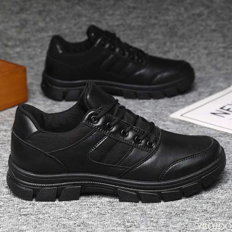 Spring Autumn waterproof anti slip men's are casual simple comfortable wear-resistant dirt resistant workwear shoes