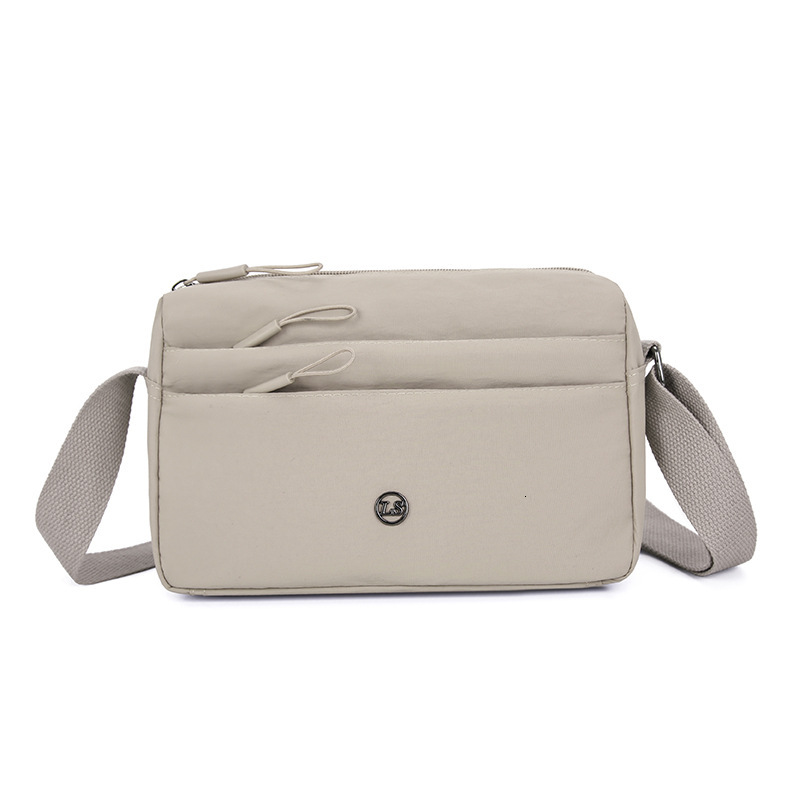 New Oxford Cloth Multi Layer Small Square Bag Casual Outing Travel Shoulder Bag Luxury Designer Bag Bag Versatile Phone Free Shipping Crossbody Bag
