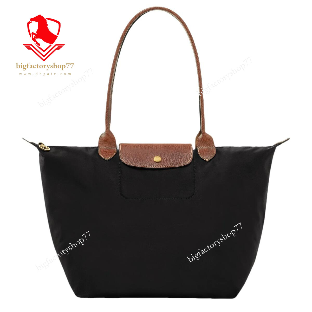 Tote Designer longness Champly Bag New French Nylon Shoulder Bag Handbag Underarm Bag Tote Bag Large Capacity Dumpling Bag Commuter Navy Energy Bag 73