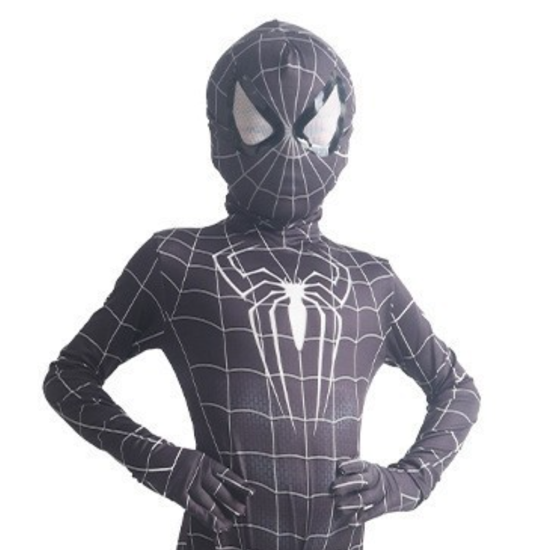 Disney Halloween Spiderman jumpsuit tight-fitting costume Halloween children's performance role-playing costume baby costume designer children�