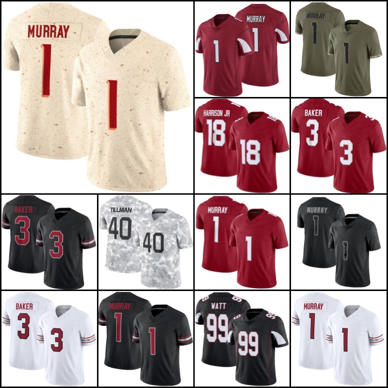 Carson Beck 18 Marvin Harrison Jr. Jeremiyah Love Football Jersey Trey McBride Budda Baker JJ Watt James Conner Trey Benson Larry Fitzgerald Will Johnson Josh Sweat