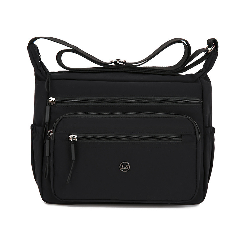 Luxury Bag New Large Capacity Multi Layer Crossbody Bag Solid Free Shipping Color Nylon Casual Shoulder Bag Commuting Versatile Designer Bag Middle Ag