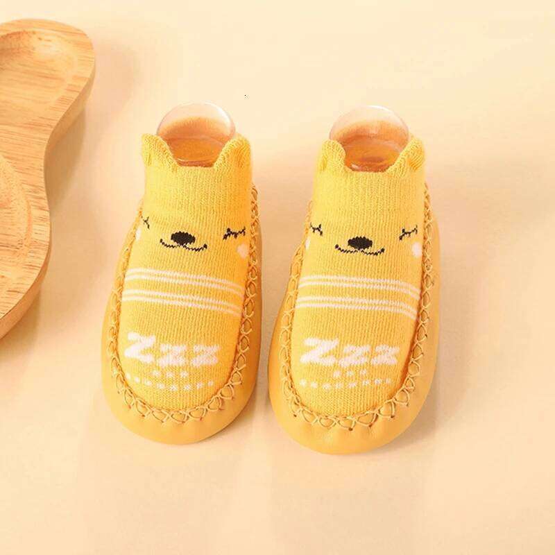 Baby Socks Infant Color Matching Cute Kids Boys Shoes Doll Soft Soled Child Floor Sneaker Toddler Girls First Walkers