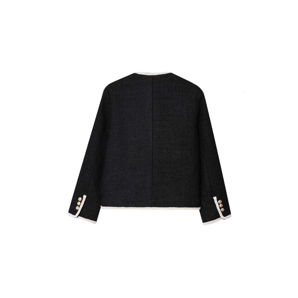 DHEssentials Autumn New Style Chanel-Inspired Socialite Fashion Versatile Fleece Jacket 1290871