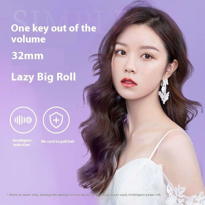 Fully Automatic Stick, Wave Large Electric Curler, No Harm To Hair, Negative Ion Perm And Curling Tool