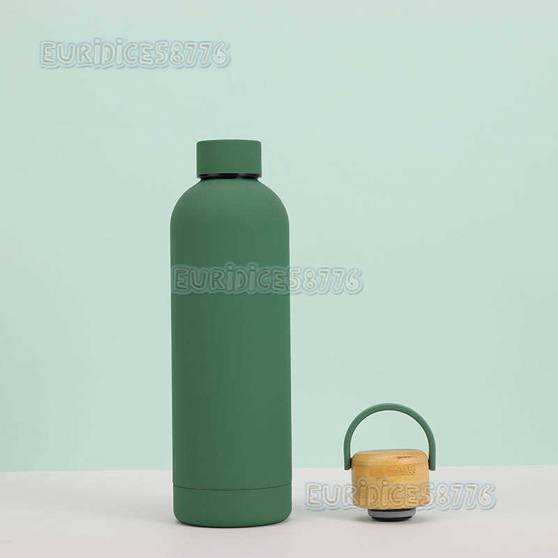 304 Stainless Steel Small Mouth Bottle Insulated Cup Outdoor Hiking Portable Sports Water Bottle H250911