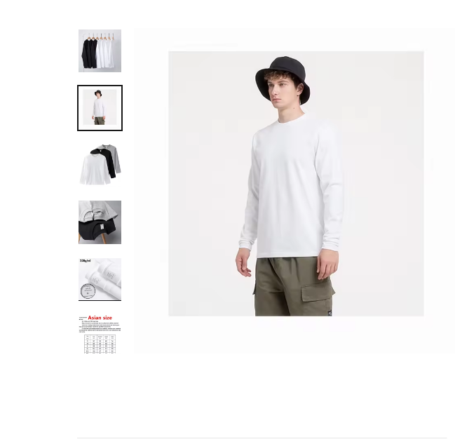 2025Hel New Fashion Clothing Womens mens Long Shirt mens Unisex long sleeve pullover Size S-XL