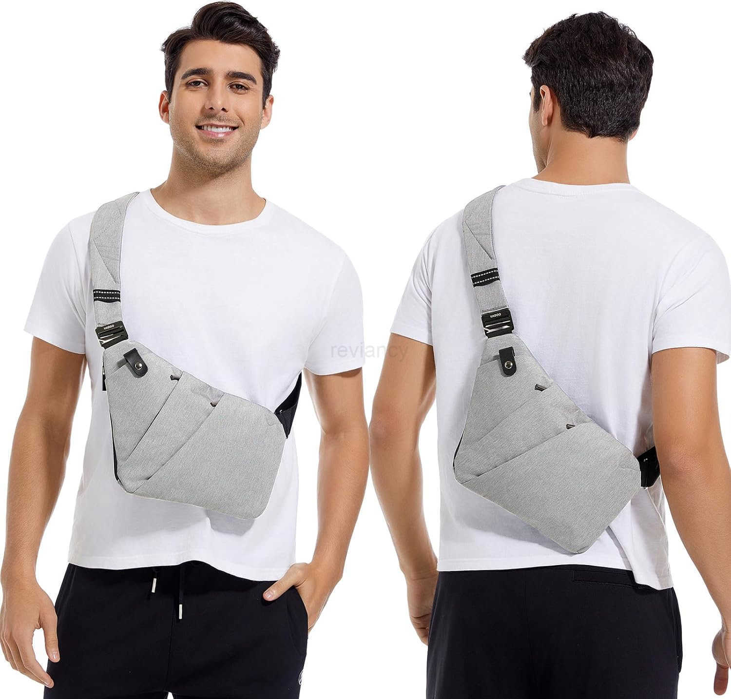 Sling Bag Antitheft Crossbody Shoulder Bag for Men and WomenW250910