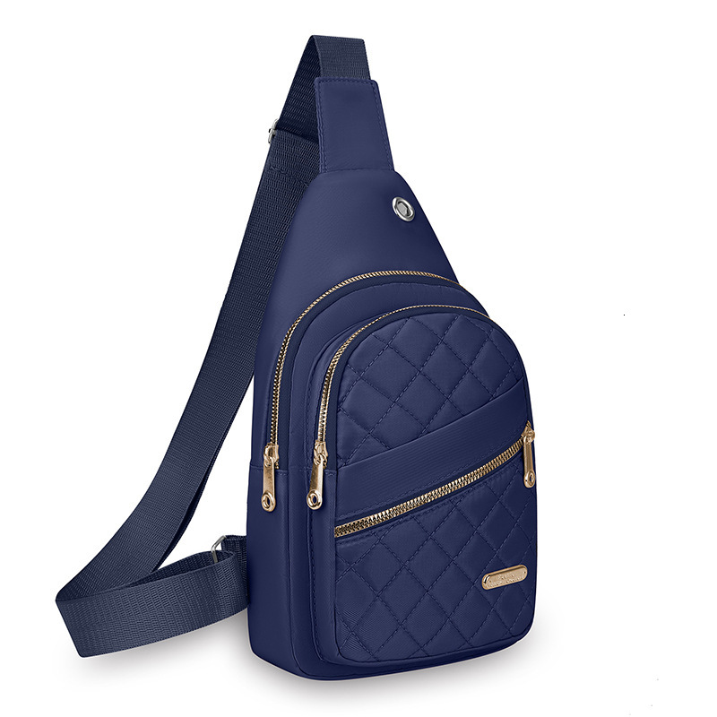 Women S Chest Bag Multi Layer Simple Free Shipping Commuting Large Capacity Shoulder Bag Trendy Designer Bag Luxury Bag Fashion Diamond Small Niche Cr