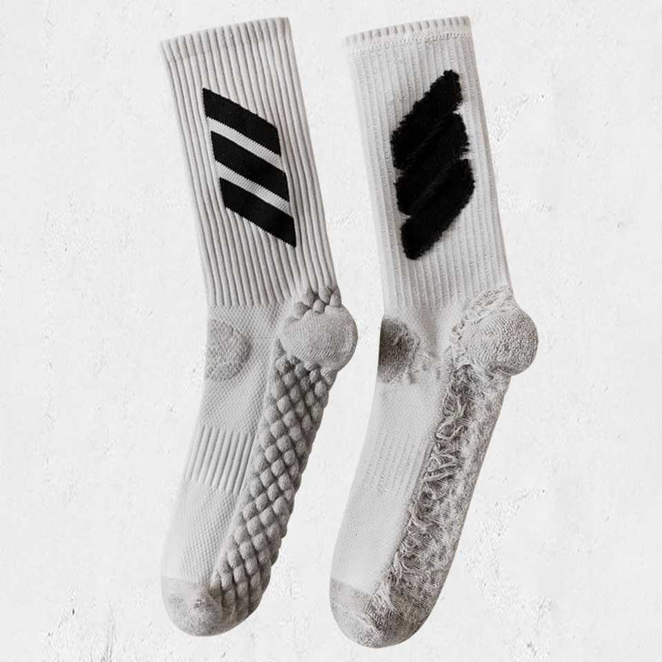 Outdoor Sports Socks Towels Anti Slip Bottom Sports Socks Basketball Socks D250911