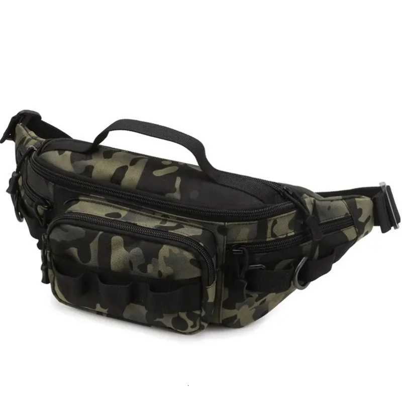 Men Waist Bag Fishing Storage Bag Travel Lightweight Antitheft Waist Pack Fishing Storage Bag Phone Pouch Hunting Camping Bag Z250911