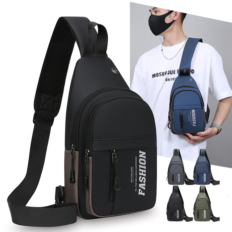 Crossbody Bag Men S Designer Bag Trendy Versatile Fashion Free Shipping Waist Bag Sports Multifunctional Luxury Bag Chest Bag New Single Shoulder Smal