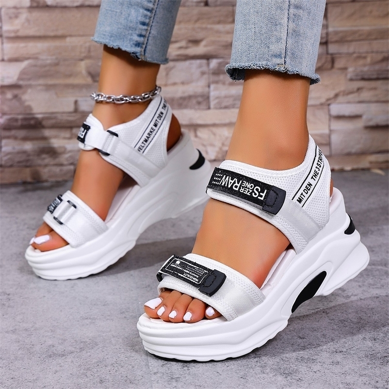 Women Platform Wedge Sandals Summer Fashion Comfortable Shoes for Women Light Casual Beach Sandals Zapatos De Mujer250910