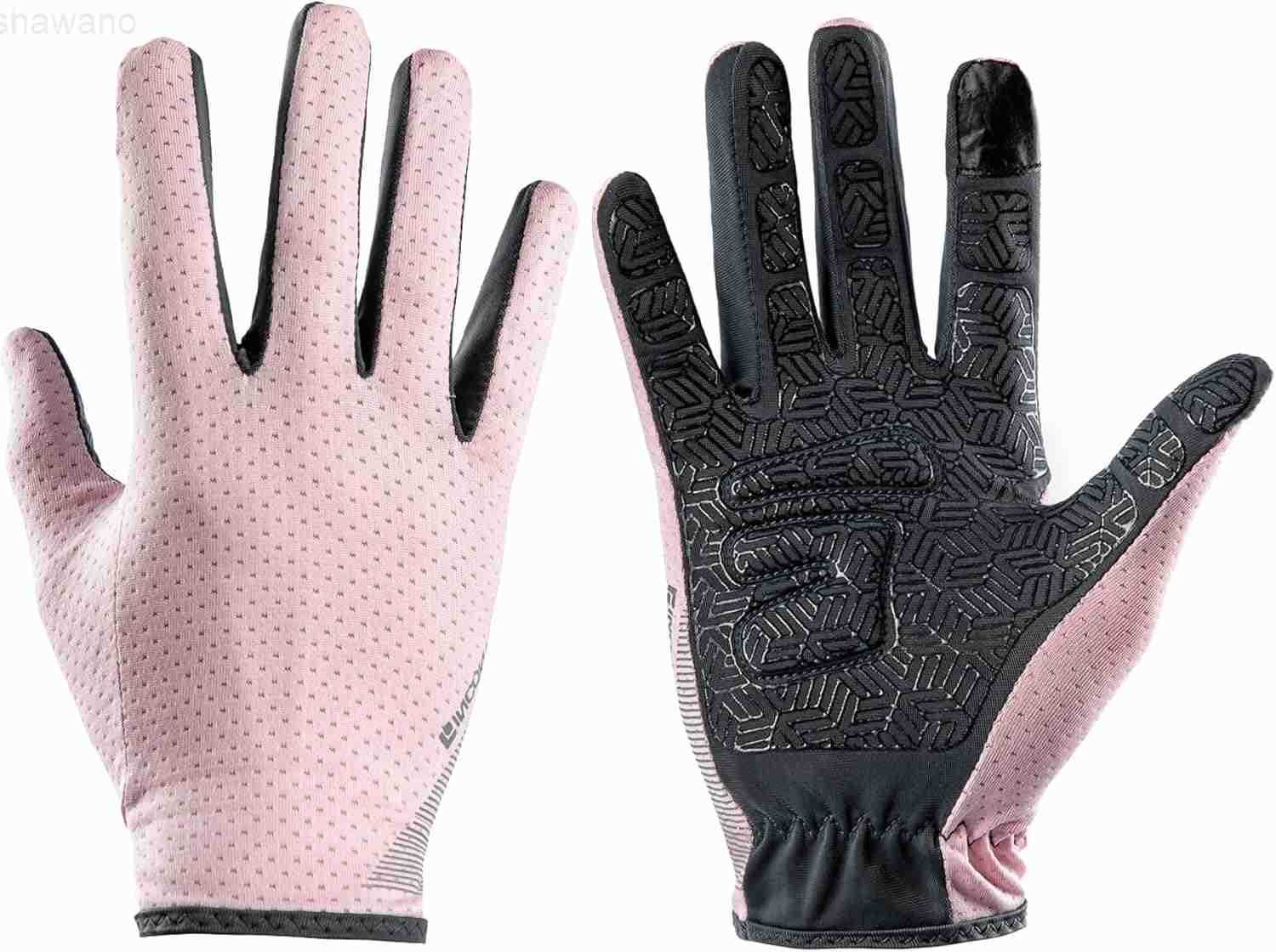 Finger Hiking Cycling Gloves Thin Gloves for Men Women UV Protection Great for Adult Bikes Driving GymW250911