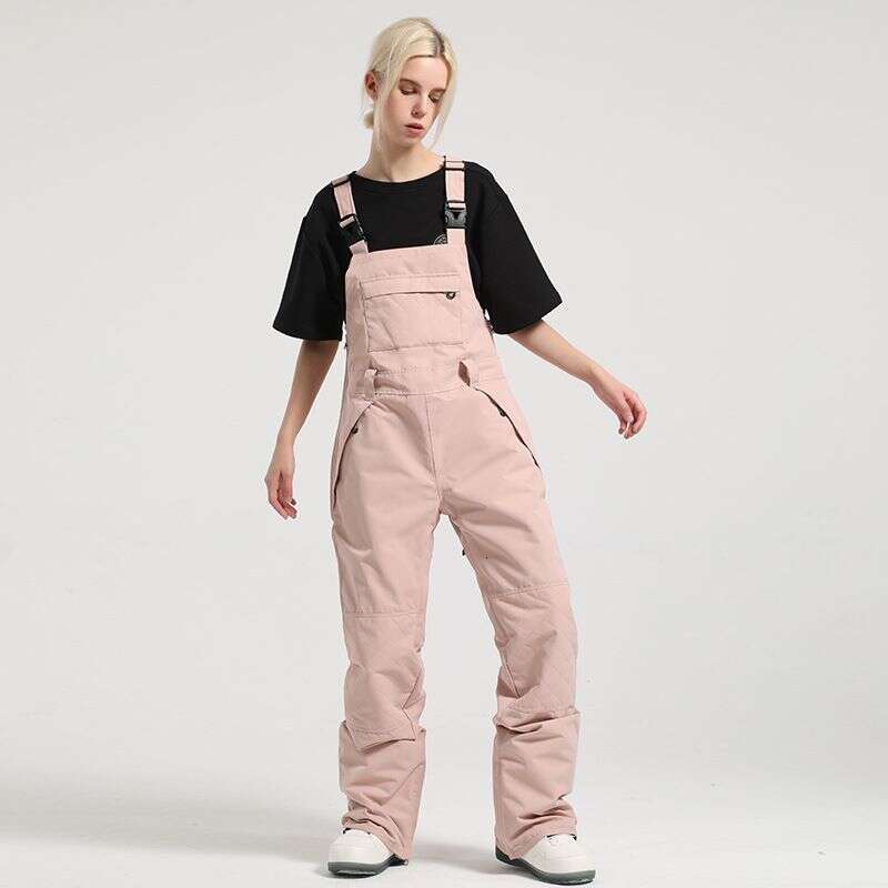 Winter New Pants Women's Snowboard Windproof Waterproof Wear-Resistant Outdoor Double Board Ski Suit Overalls