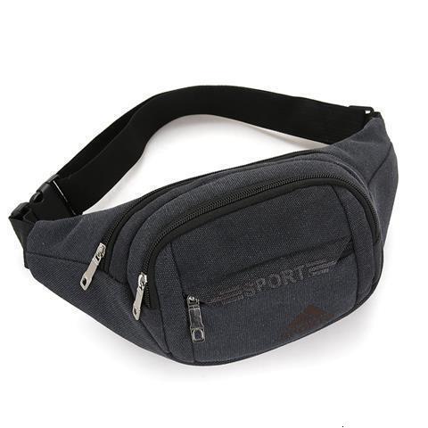 Waist Bag For Men Luxury Free Shipping Bag And Women Large Capacity Multi Functional Canvas Wear Resistant Phone Designer Bag Waist Bag Fashionable Bu