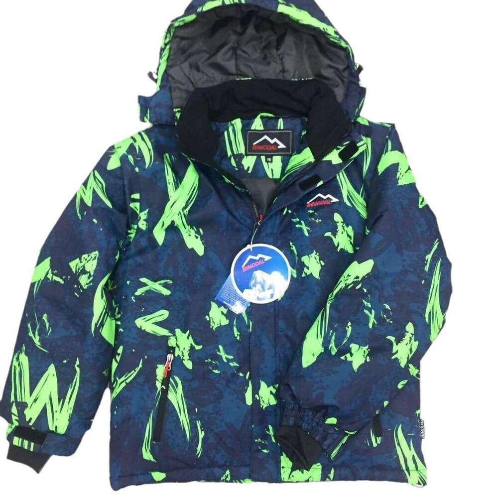 Kids' Clothing Children's Ski Suit BIMODAL Ice Skiing Outdoor Warm Cold Down Cotton